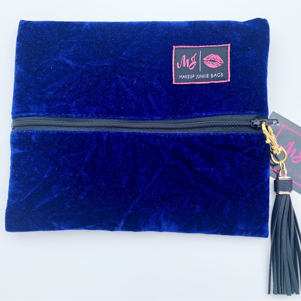 NWT Small Makeup Junkie Bag - Royal Crush